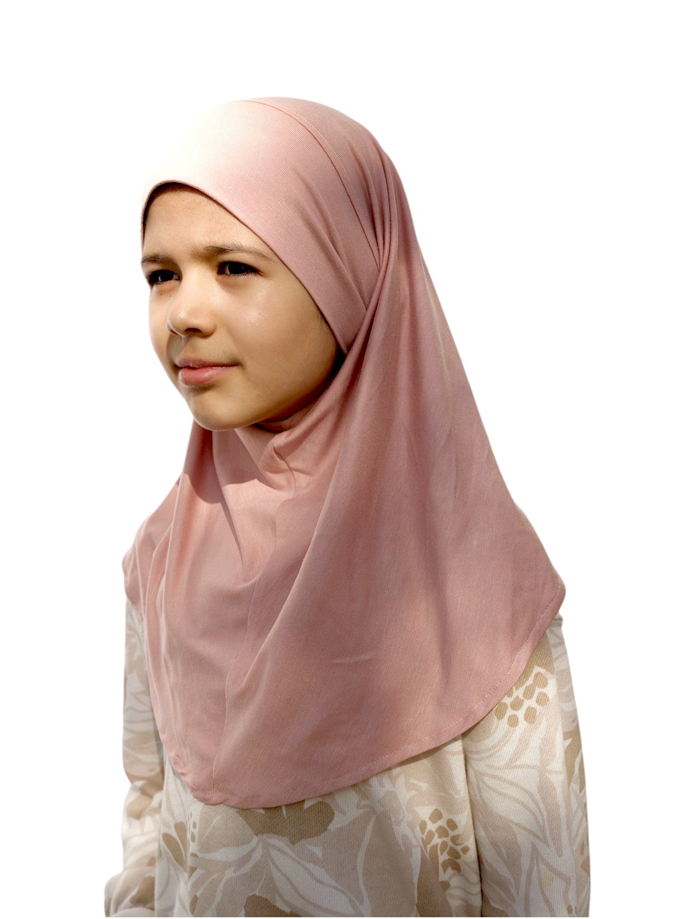 Pull-on khimar for kids