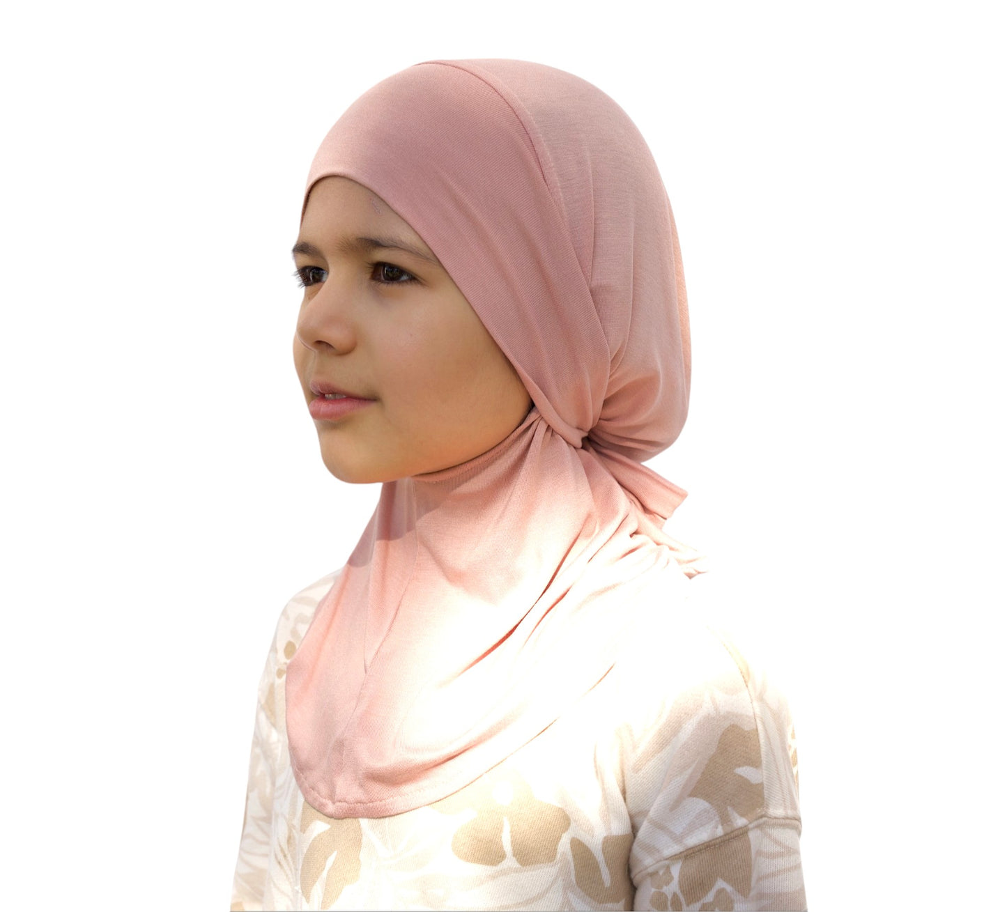 Pull-on khimar for kids
