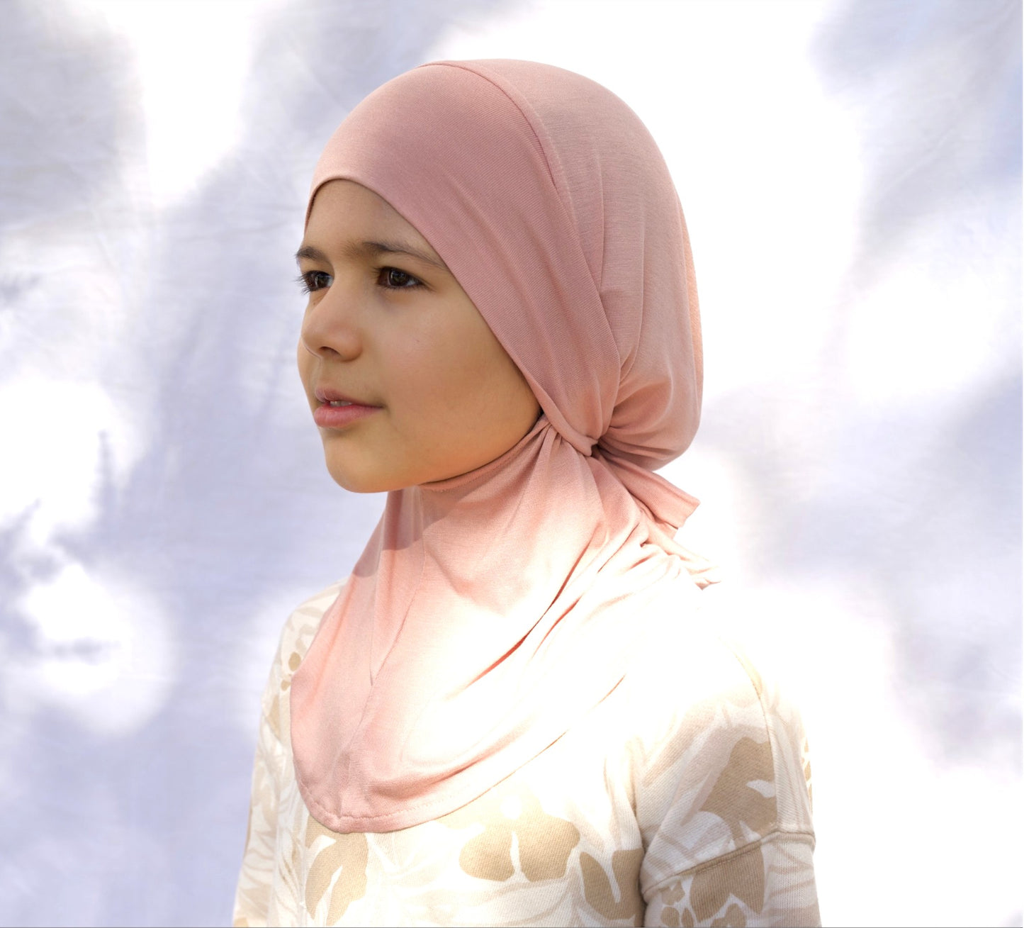 3-in-1 hood hijab for kids